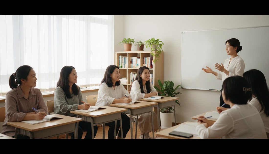 한국어 수업 (AI 생성)