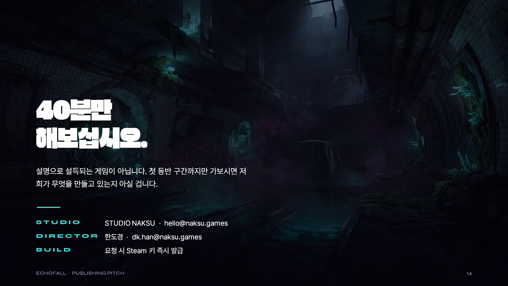 퍼블리싱 피치 슬라이드 14